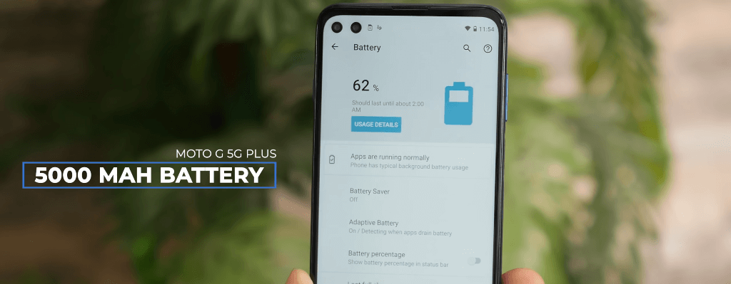 Motorola Moto G 5G Plus Battery