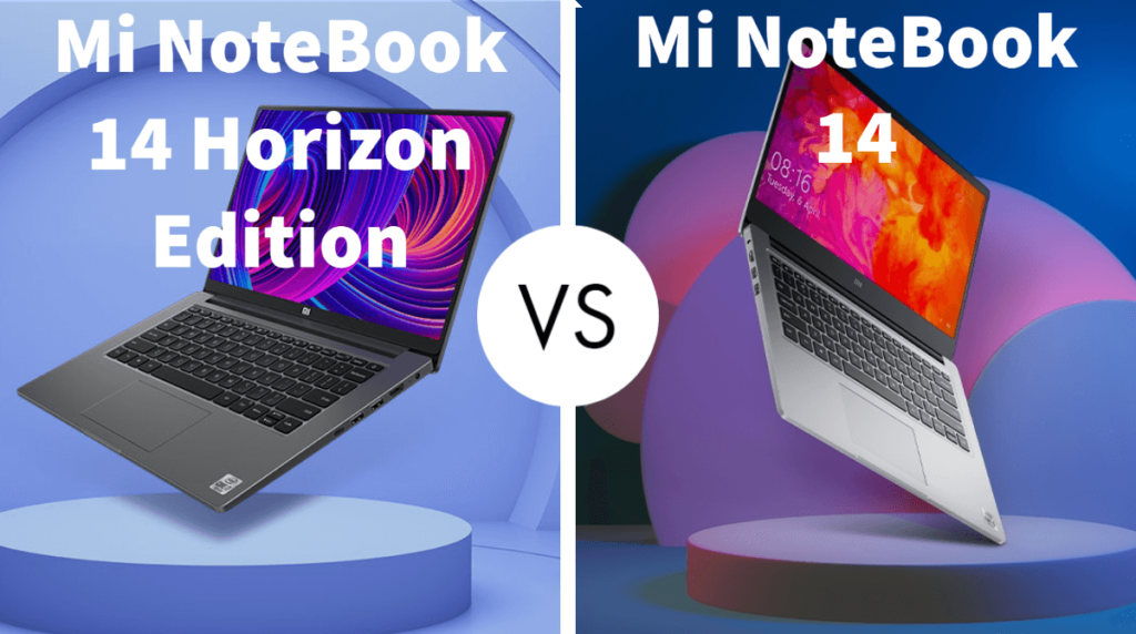 Compare: Mi NoteBook 14 Horizon Edition vs Mi NoteBook 14