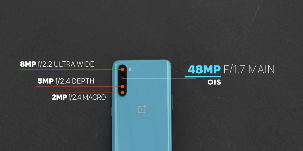 OnePlus NORD Rear camera