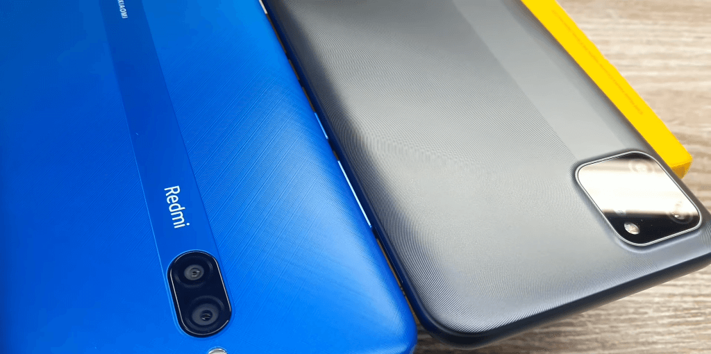 Realme C11 vs Xiaomi Redmi 8A Dual Rear view