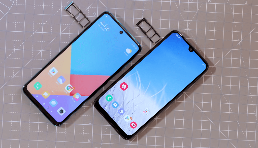 redmi note 9 pro and samsung m31