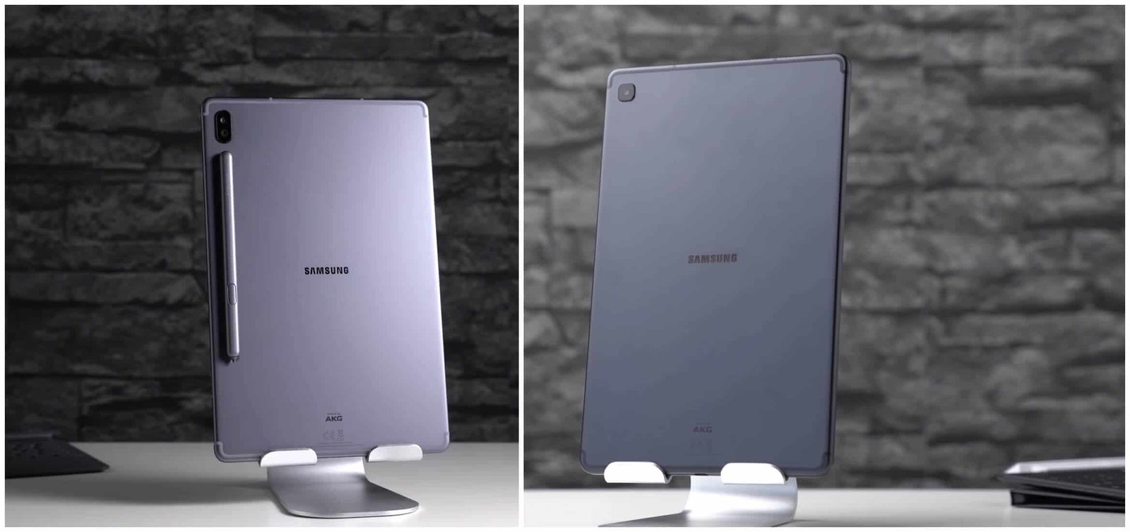 Samsung Galaxy Tab S6 vs S6 Lite Rear