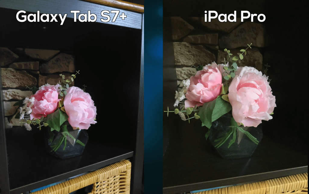 Samsung Galaxy Tab S7 Plus 5G vs Apple iPad Pro 11 2020 Camera quality1