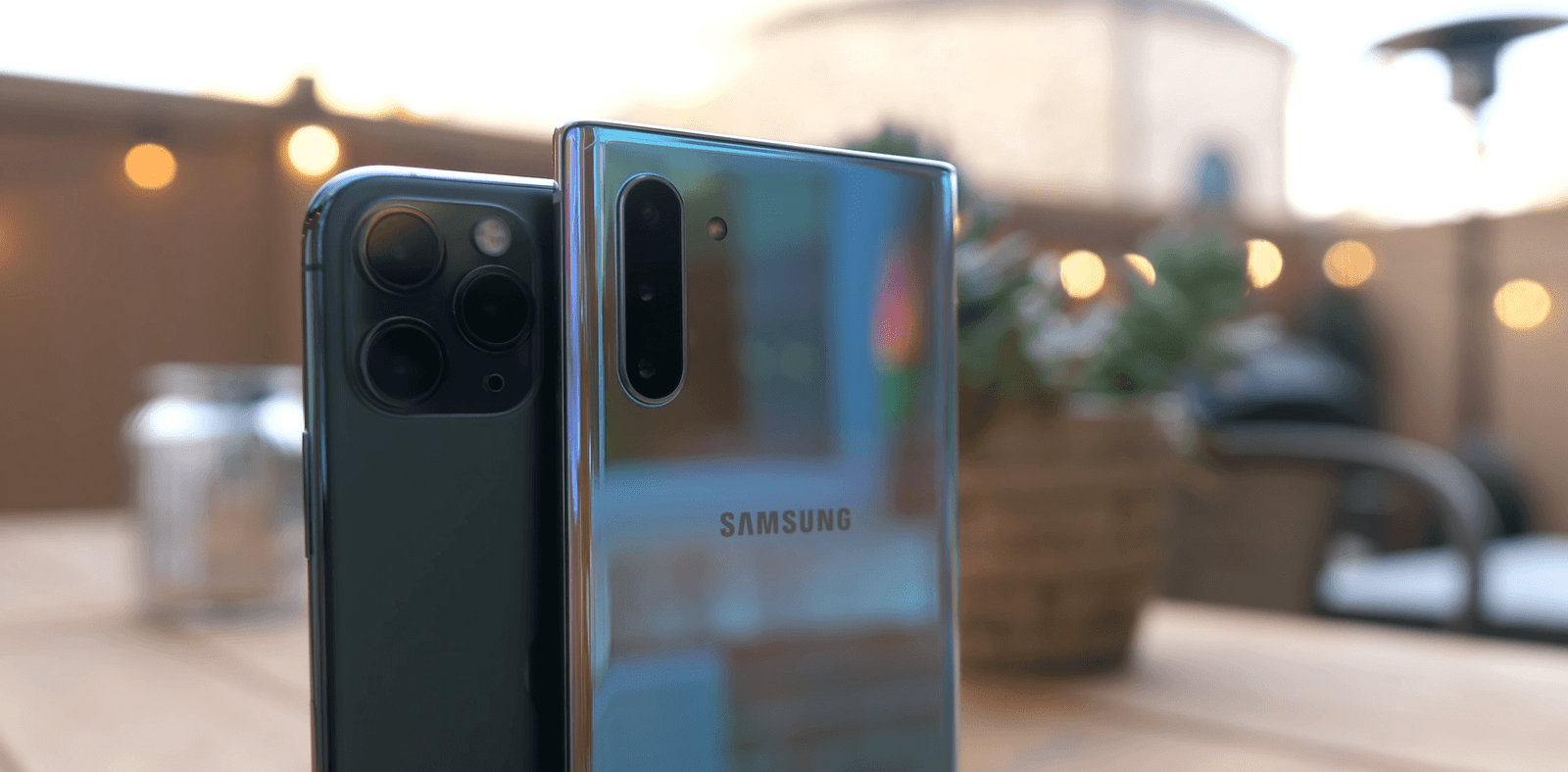 Apple iPhone 11 Pro vs Samsung Galaxy Note 10