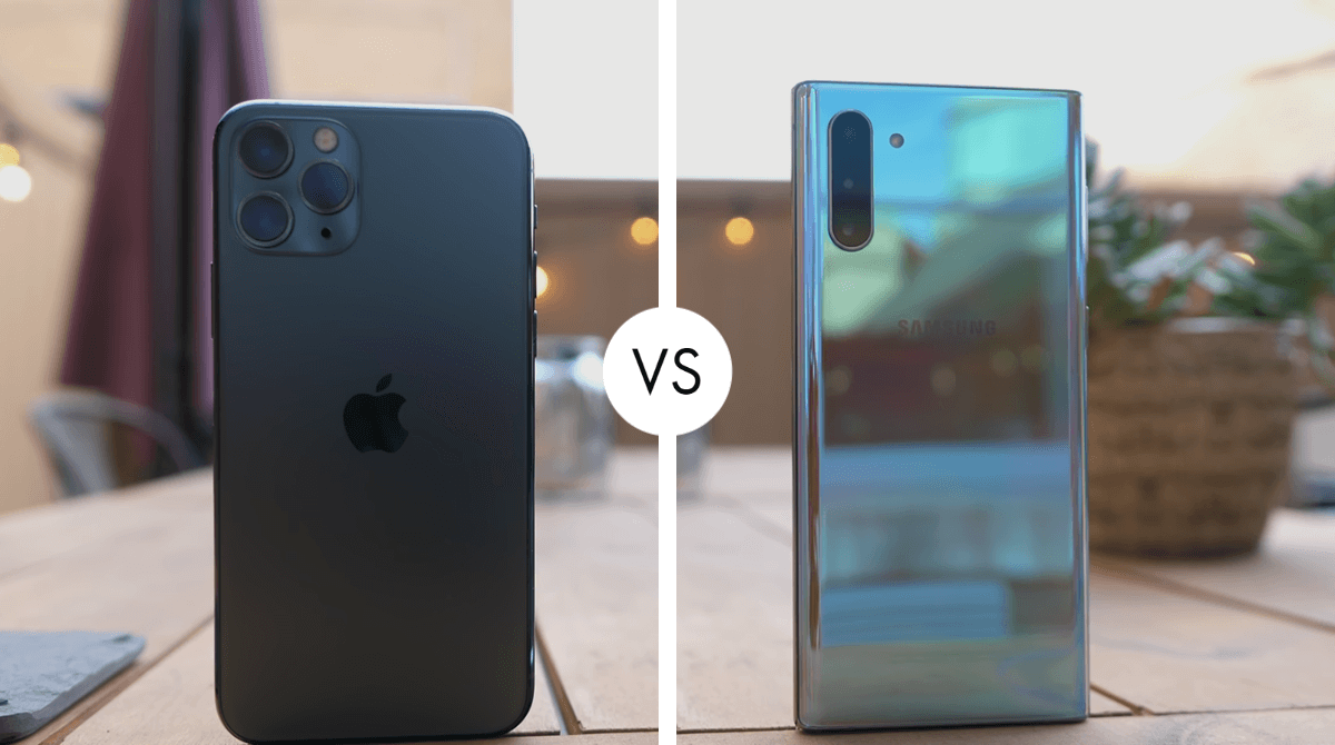 Compare Apple iPhone 11 Pro vs Samsung Galaxy Note 10