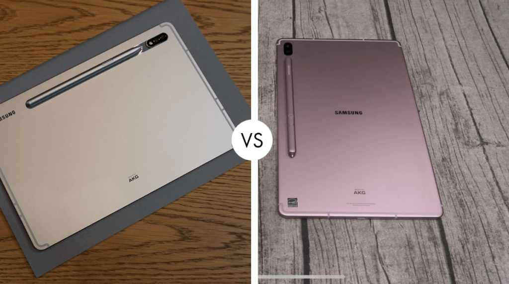 Samsung Galaxy Tab S7 vs S6 Comparision