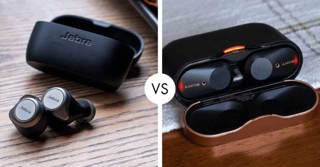 Jabra Elite 75T vs Sony WF 1000XM3 1