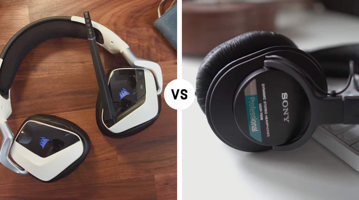 Corsair Void PRO RGB vs Sony MDR 7506