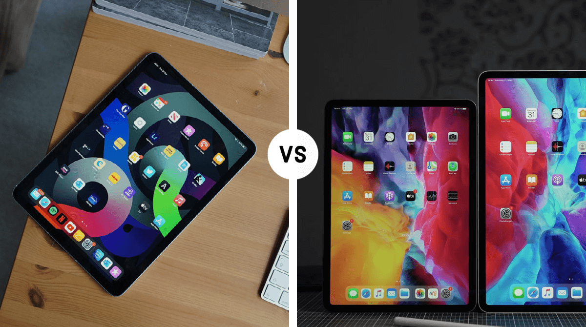 iPad Air 4 vs iPad Pro Comparision