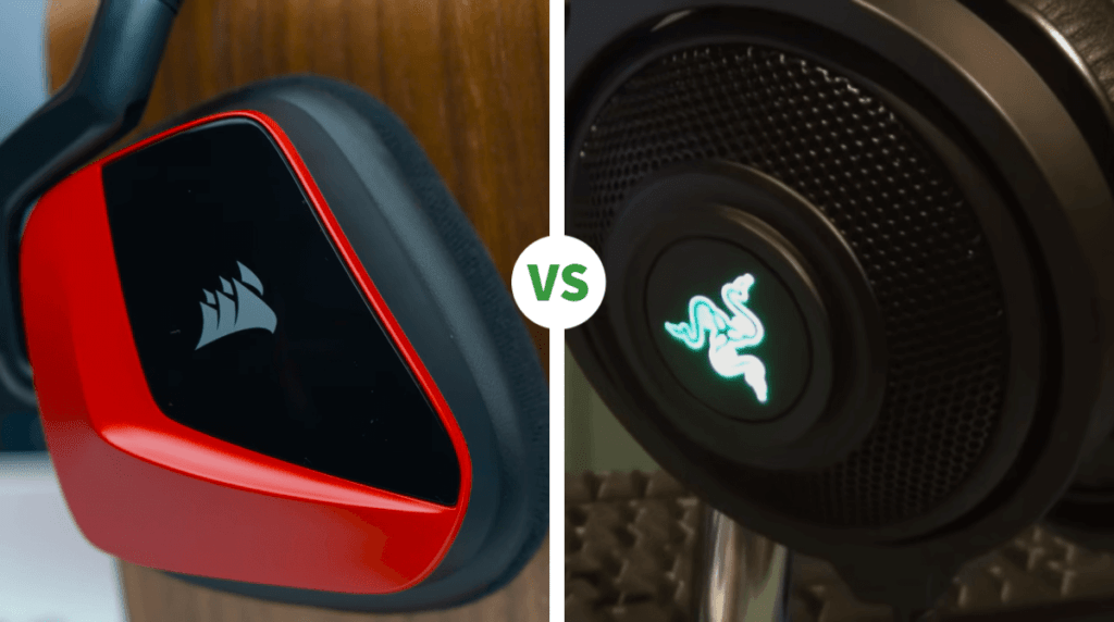 Corsair VOID Surround Hybrid vs Razer Kraken 7.1 Chroma