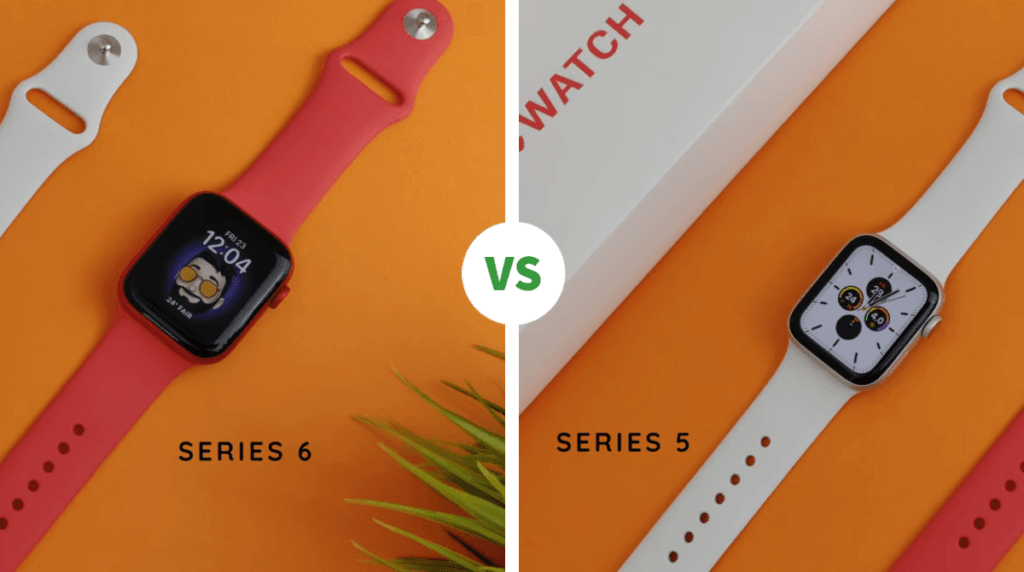 Compare Apple Watch Series 6 vs Apple Watch Series 5