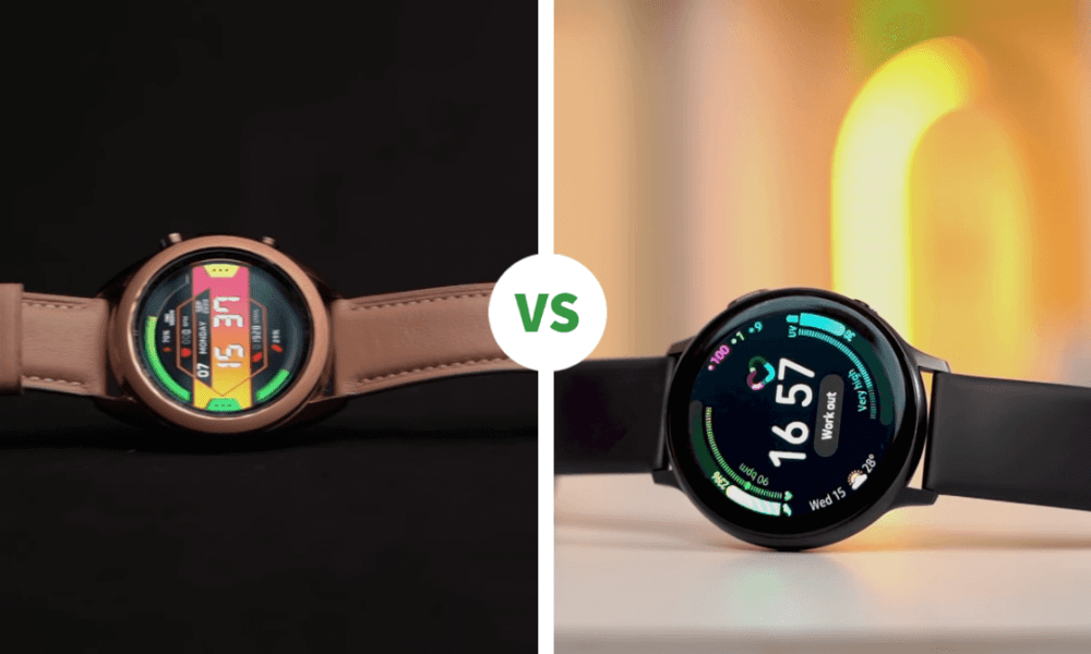 Compare Samsung Galaxy Watch 3 Vs Galaxy Watch Active 2