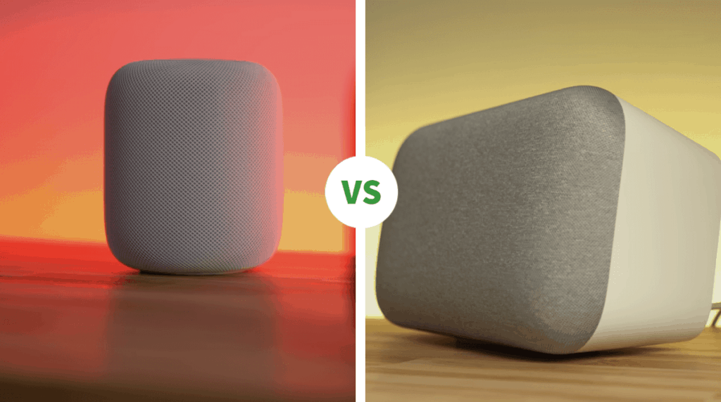 Smart Speakers Apple HomePod vs Google Home Max