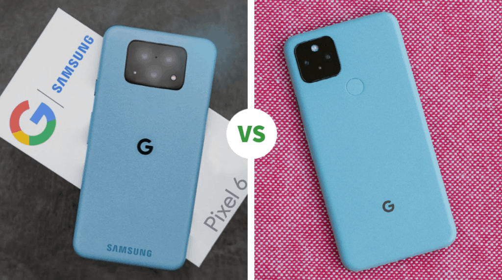 Google Pixel 6 vs Google Pixel 5