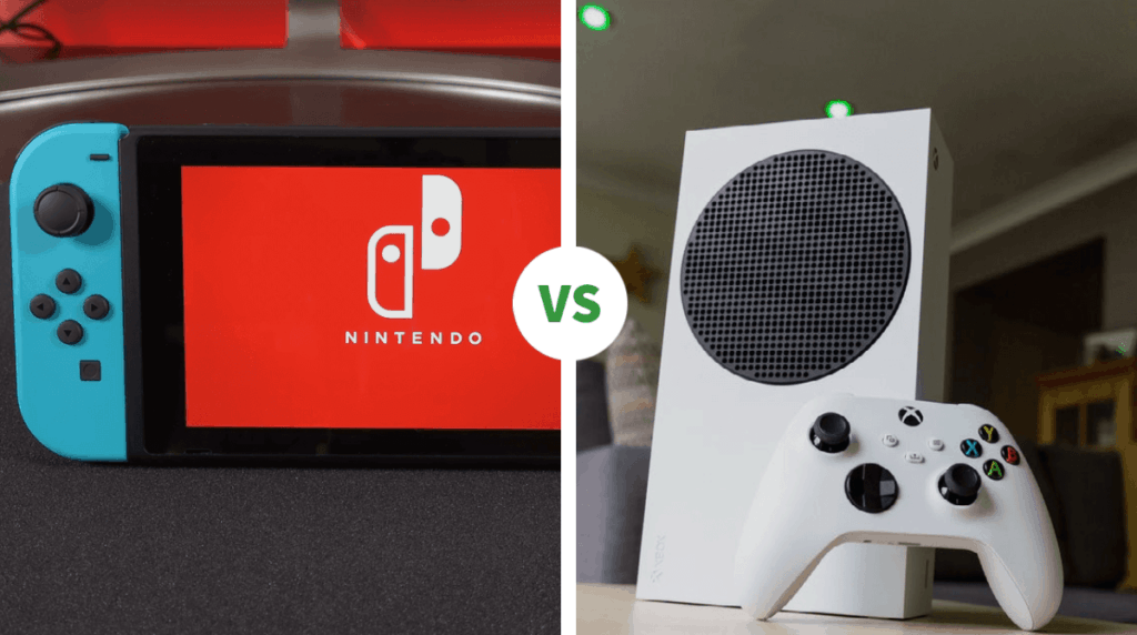 Compare: Nintendo Switch vs XBOX Series S