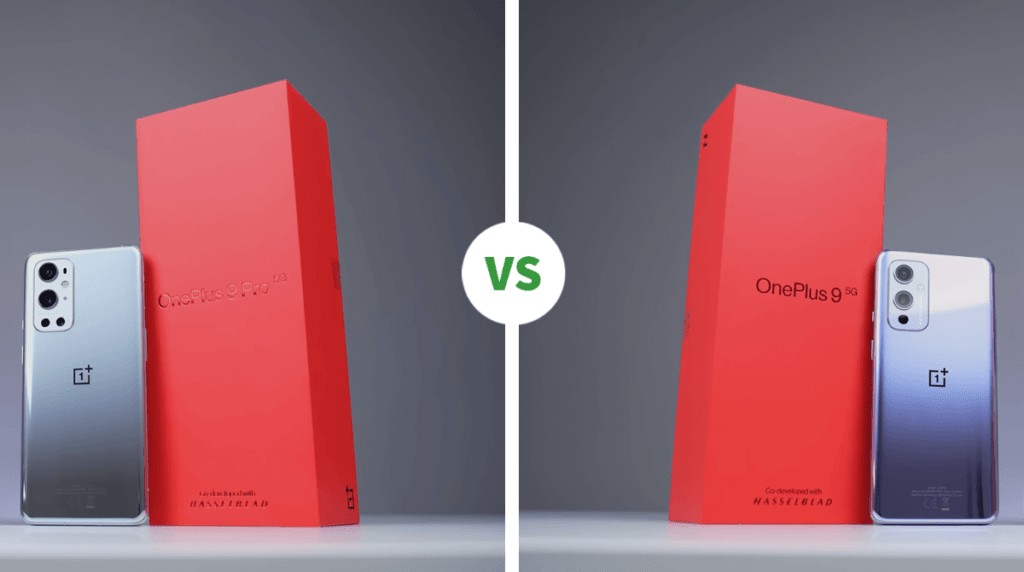 OnePlus 9 Pro vs OnePlus 9