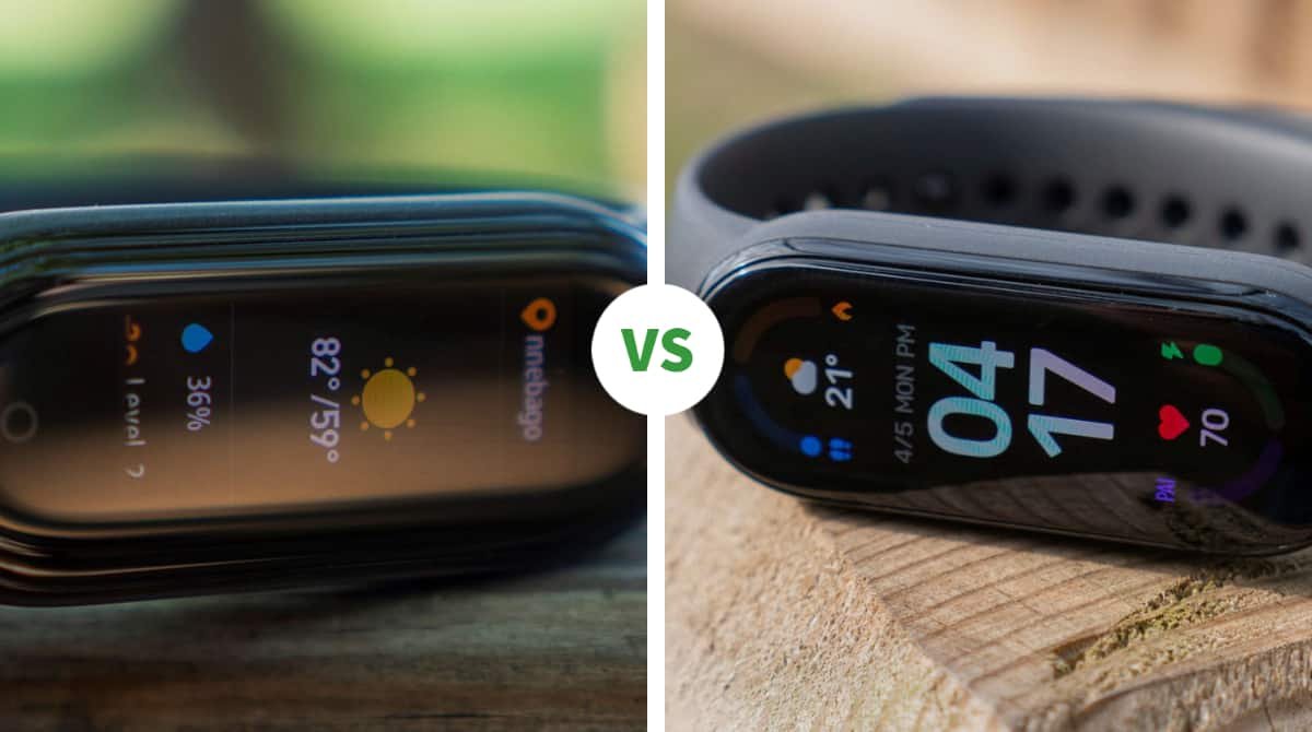 Xiaomi Mi Band 5 vs Mi Band 6