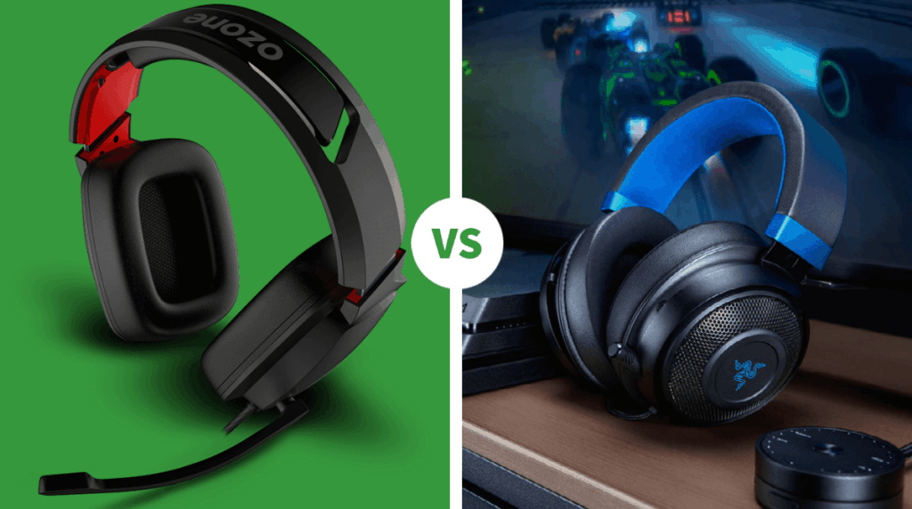 Ozone Ekho X40 Wired Gaming Headset vs Razer Thresher 7.1 Wireless Gaming Headset