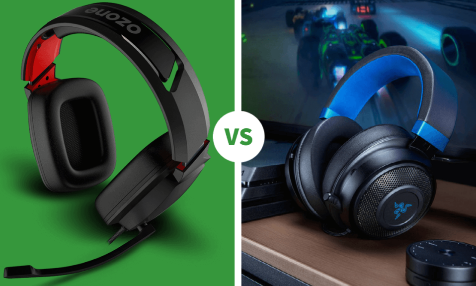 Ozone Ekho X40 Wired Gaming Headset vs Razer Thresher 7.1 Wireless Gaming Headset