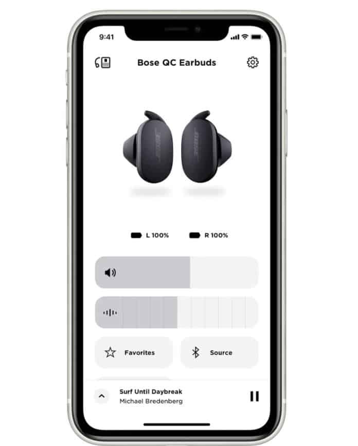 Bose QC Earbuds App
