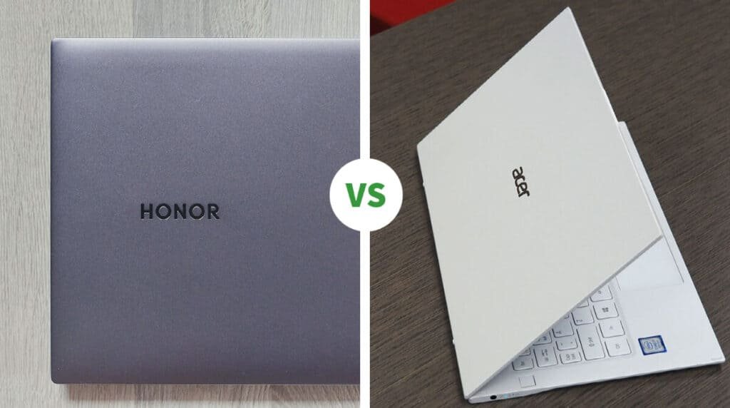 Honor MagicBook Pro vs Acer Swift 7