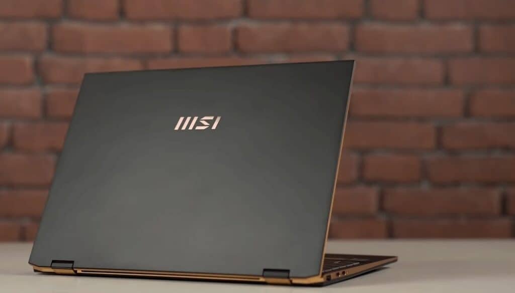 MSI Summit E13 Flip Evo Top