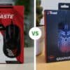 HyperX Pulsefire Haste vs Trust GXT 960 Graphin