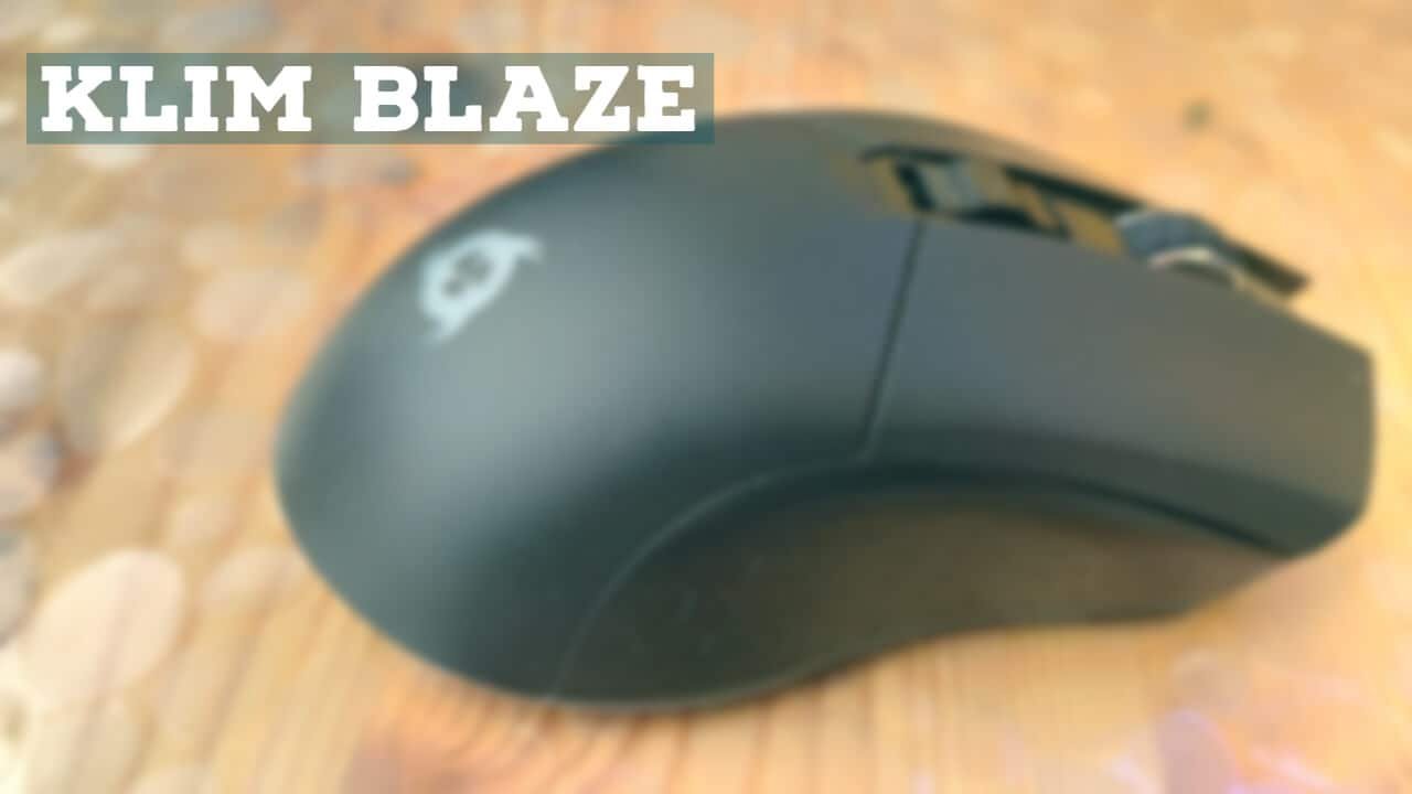 Klim Blaze : Une souris sans-fil RGB abordable [Avis & Test]