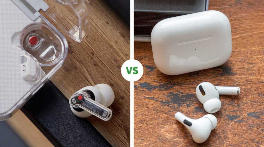 Nothing Ear 1 vs AirPods Pro