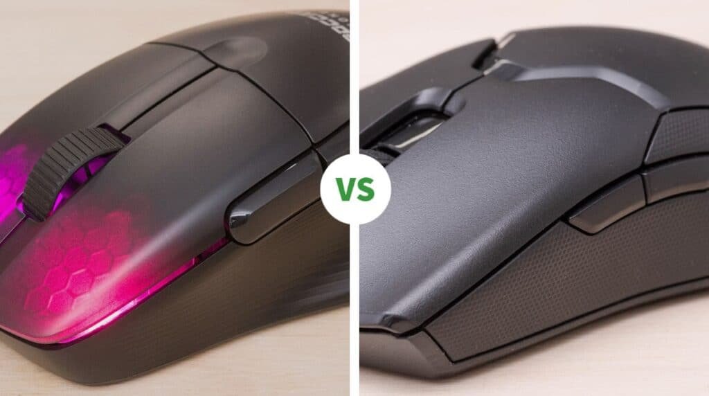 Roccat Kone Pro vs Razer Viper 8KHz: Gaming Mouse