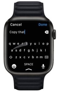 Apple Watch 7 Keyboard