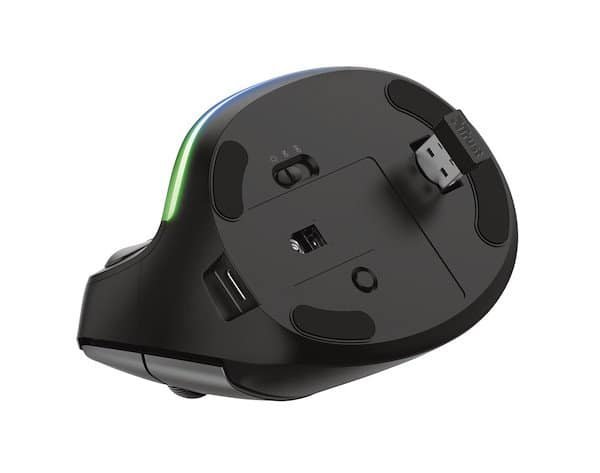 Bayo Ergonomic Rechargeable Wireless Mouse 1