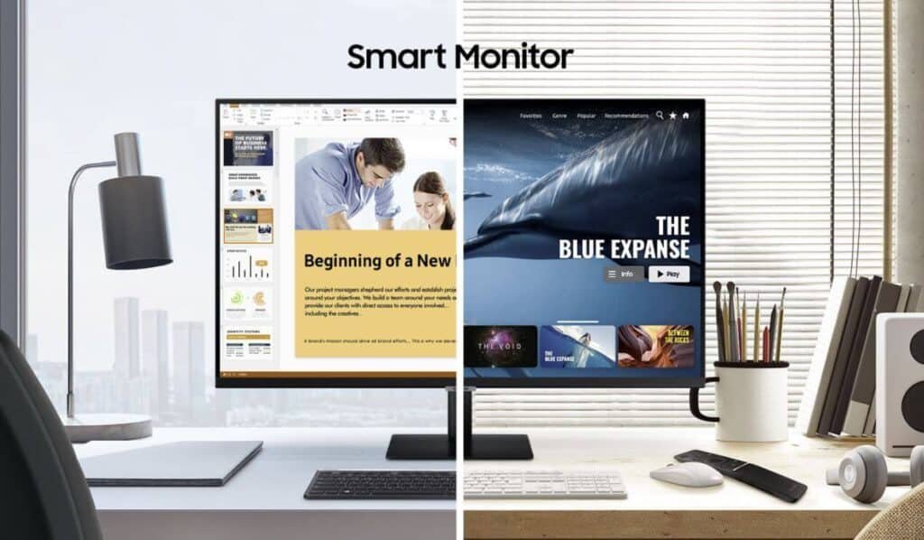 Samsung M5 FHD Smart Monitor Streaming TV