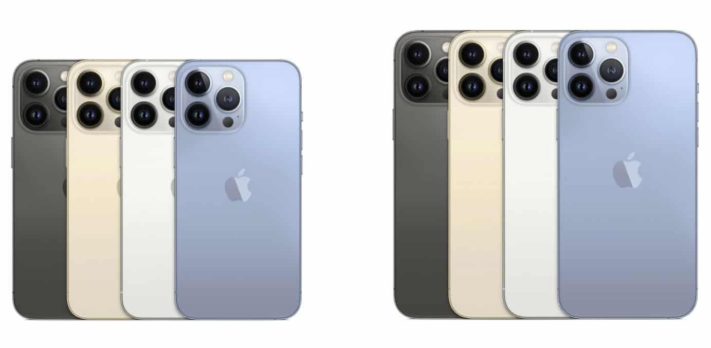 iPhone 13 Pro max and Pro Color