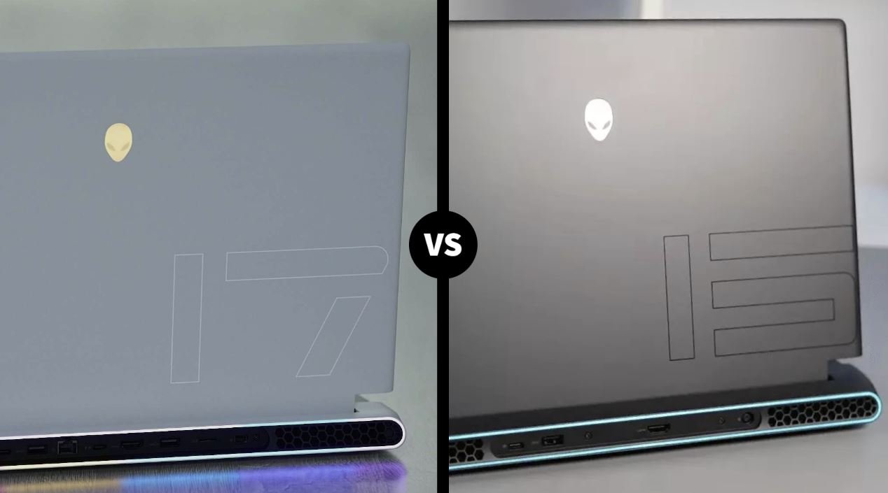 Dell Alienware X17 R1 vs Dell Alienware M15 R5