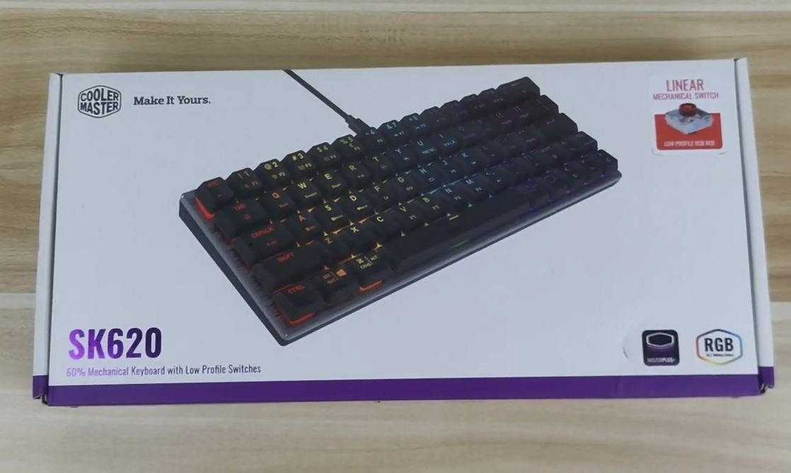 Cooler Master SK621 Wireless vs Cooler Master SK620 Wired Gaming Keyboard 8