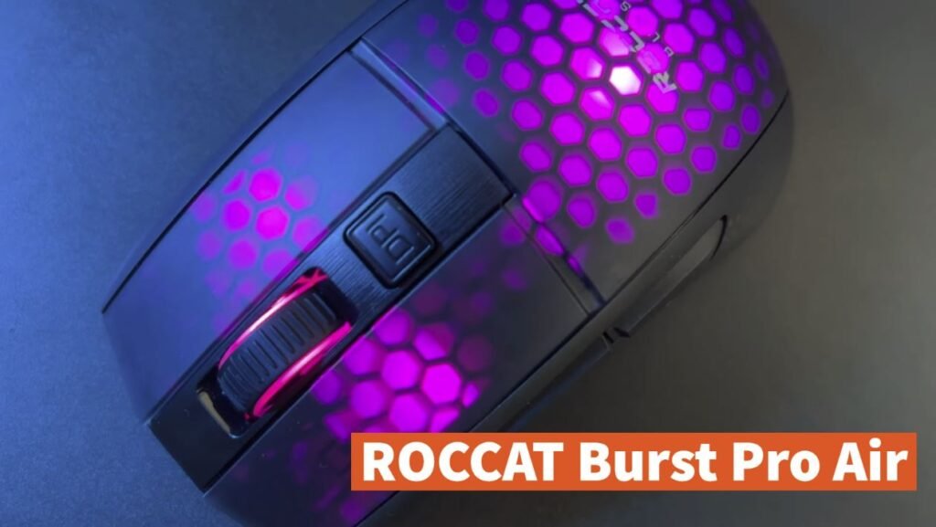 ROCCAT Burst Pro Air First Lightweight Wireless Gaming Mouse Review 6