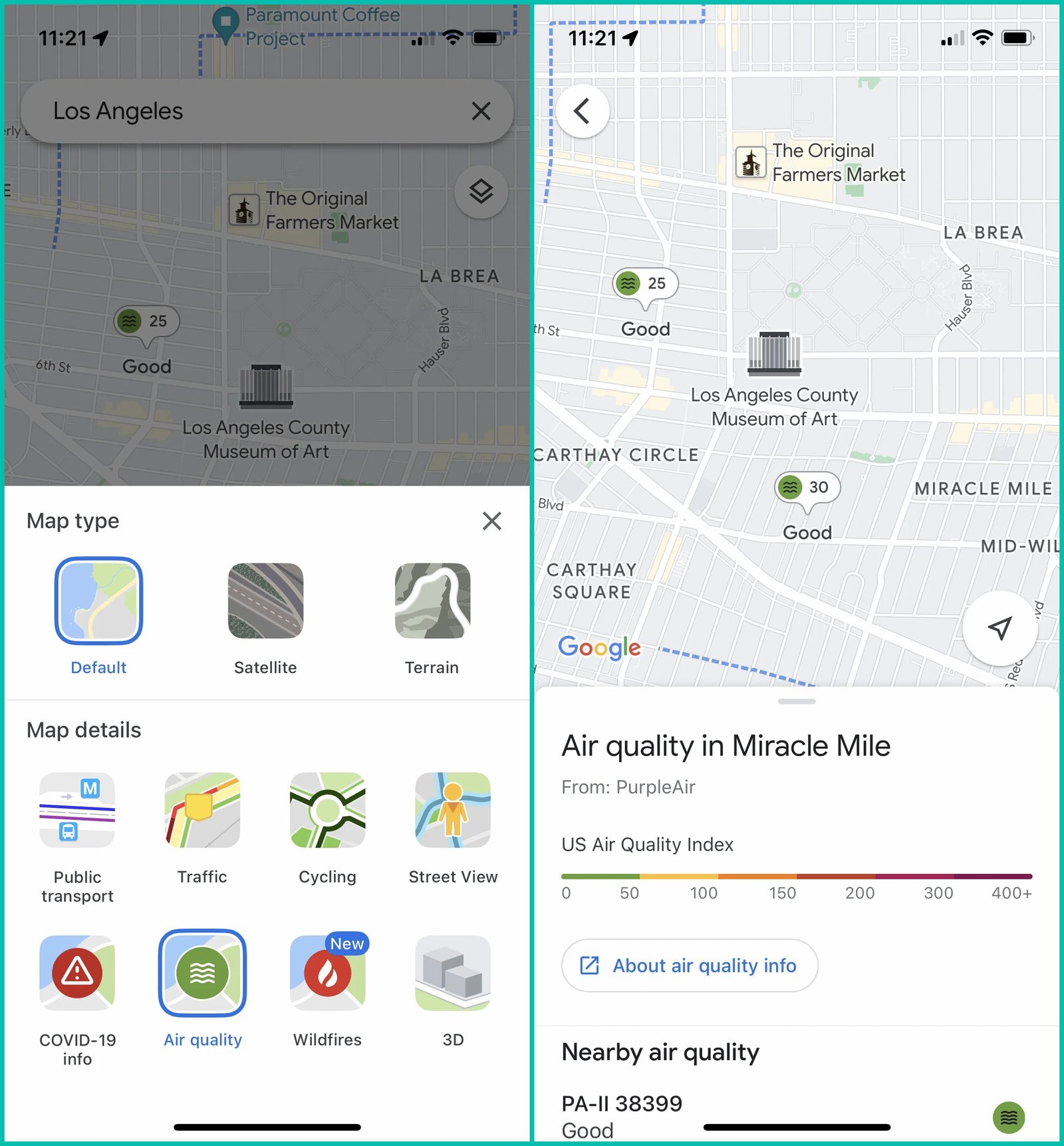 How To Use Google Maps To Check The Air Quality