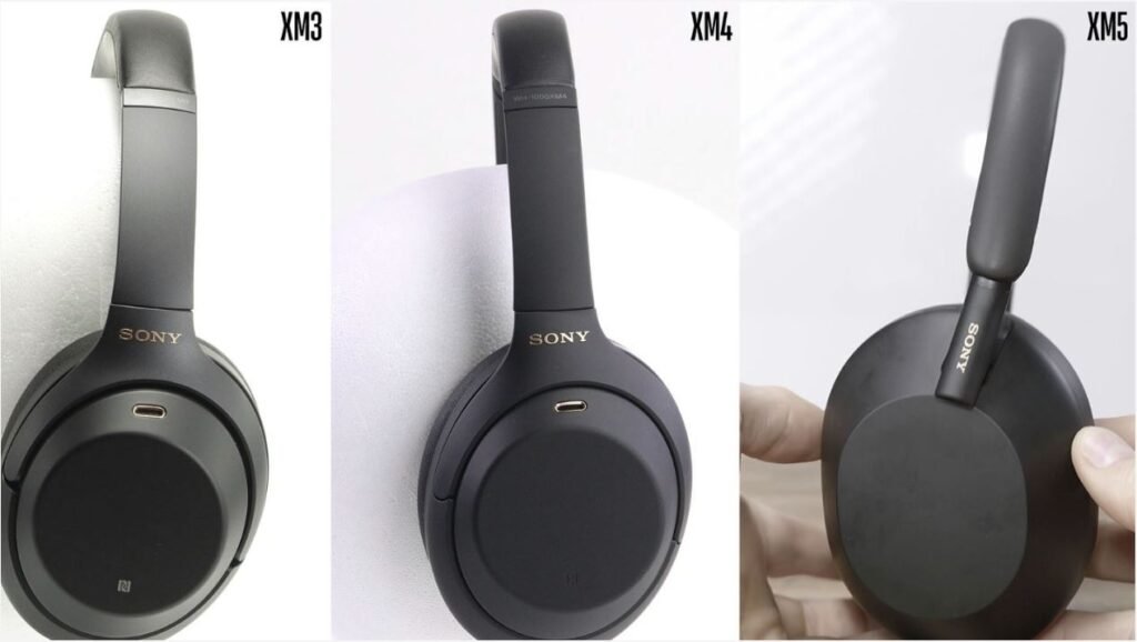 Sony WH 1000XM3 vs WH 1000XM4 vs WH 1000XM5