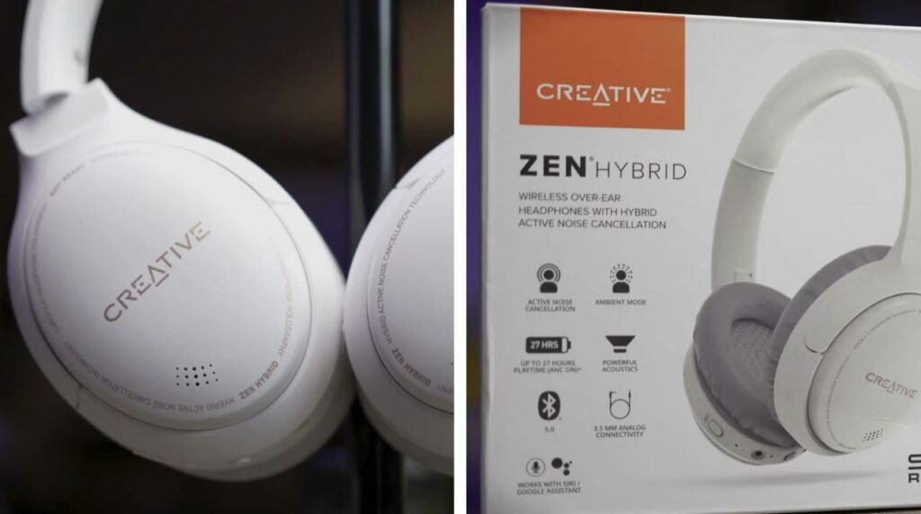 Creative Zen Hybrid Wireless Over ear Headphones Review 12