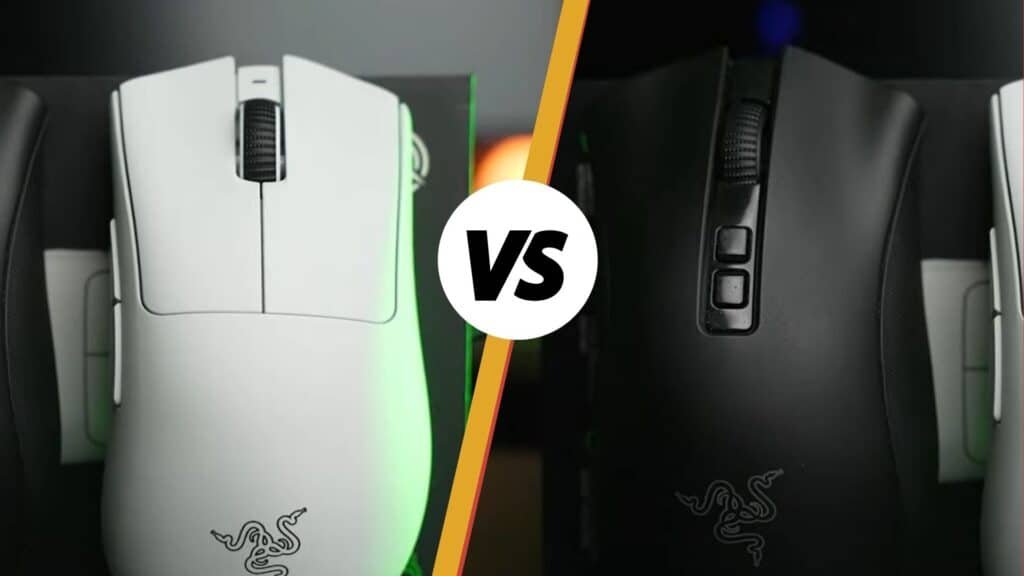 Razer DeathAdder V3 Pro vs Razer DeathAdder V2 Pro