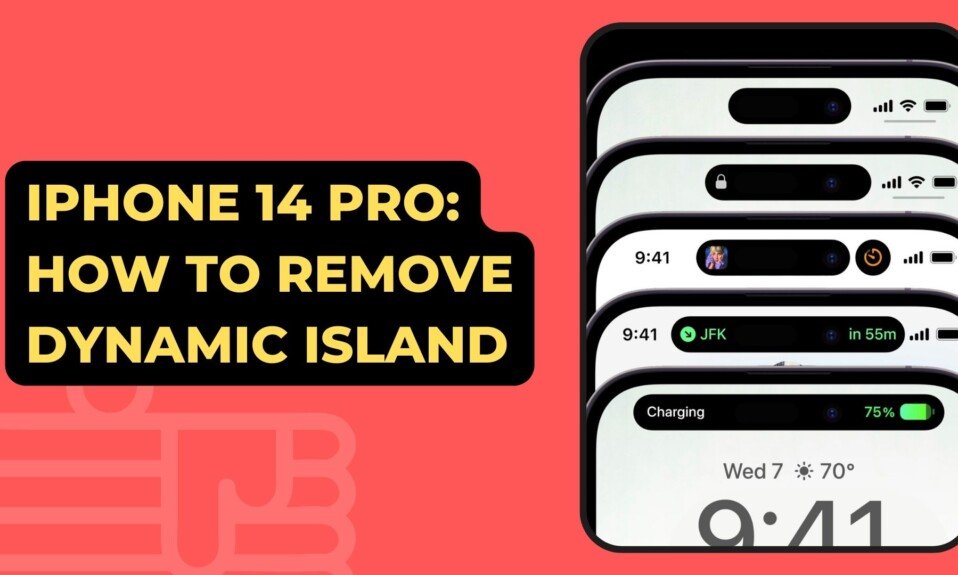 iPhone 14 Pro How To Remove Dynamic Island