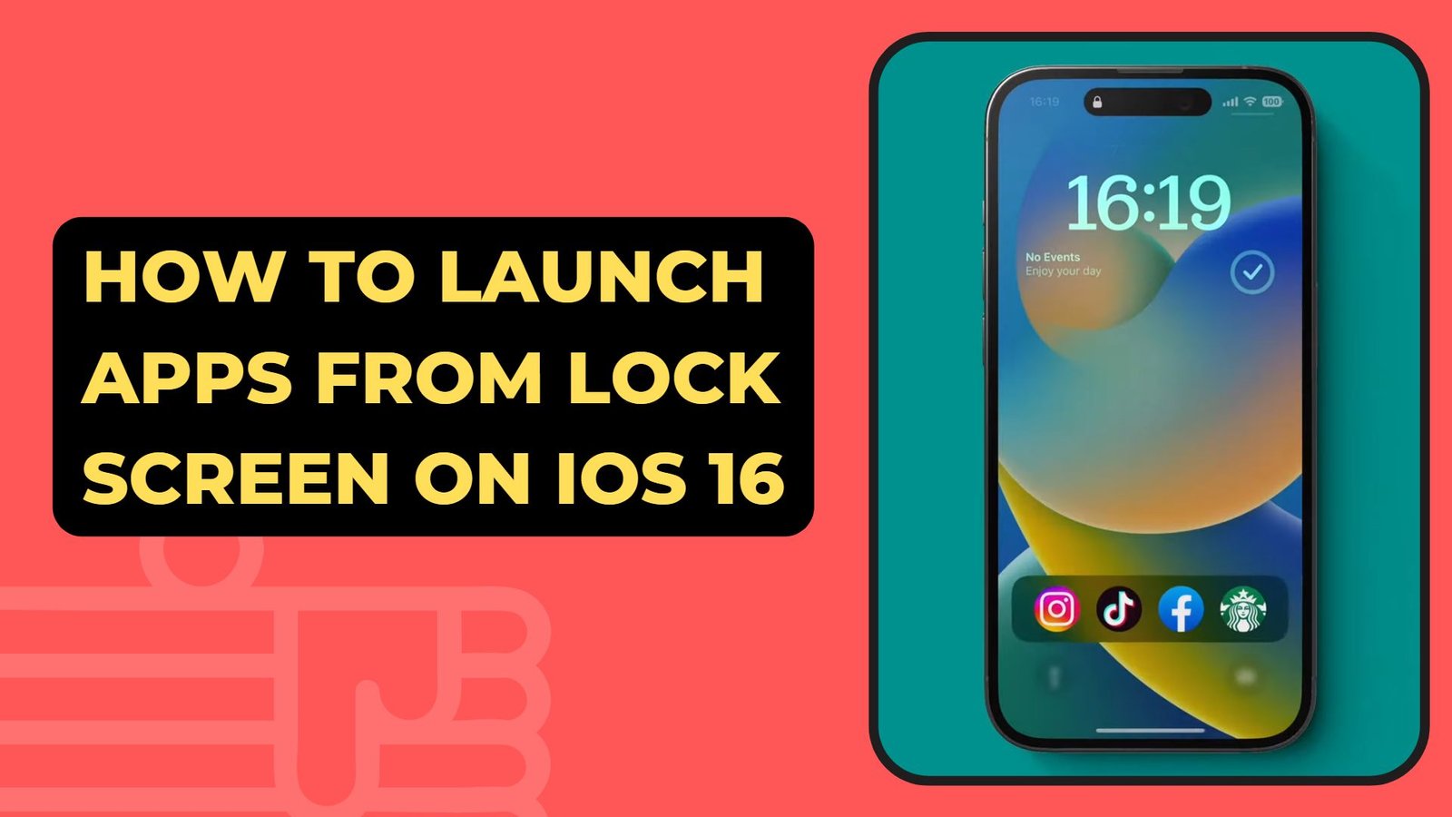 How To Launch Apps From Lock Screen On iOS 16