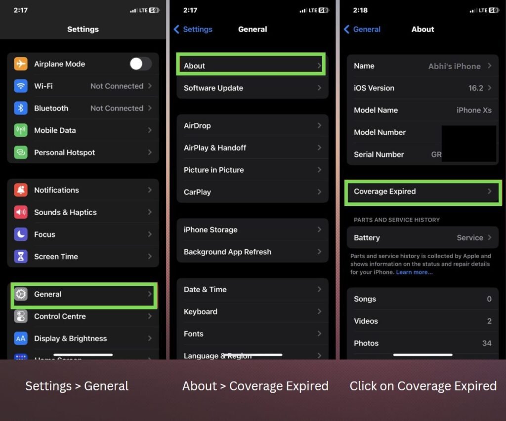 5 Ways To Check Applecare Warranty Status On Your IPhone, IPad