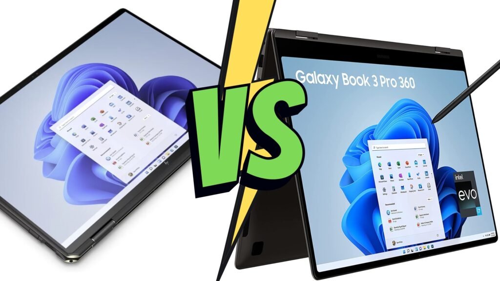 HP Spectre x360 vs Galaxy Book 3 Pro 360