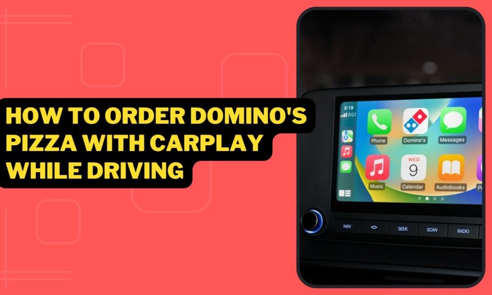 How To Order Dominos Pizza With Carplay While Driving