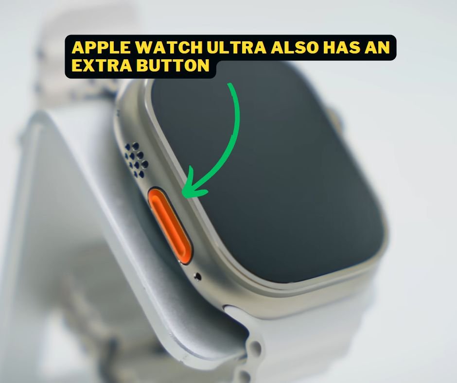The Apple Watch Ultra also has an extra button, but it doesn't offer much customization.