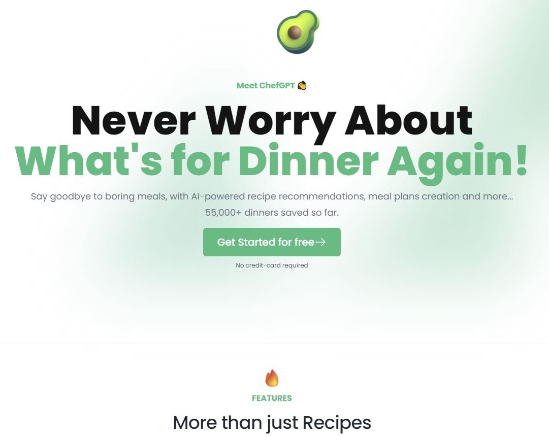 Chef GPT is a unique website that leverages AI