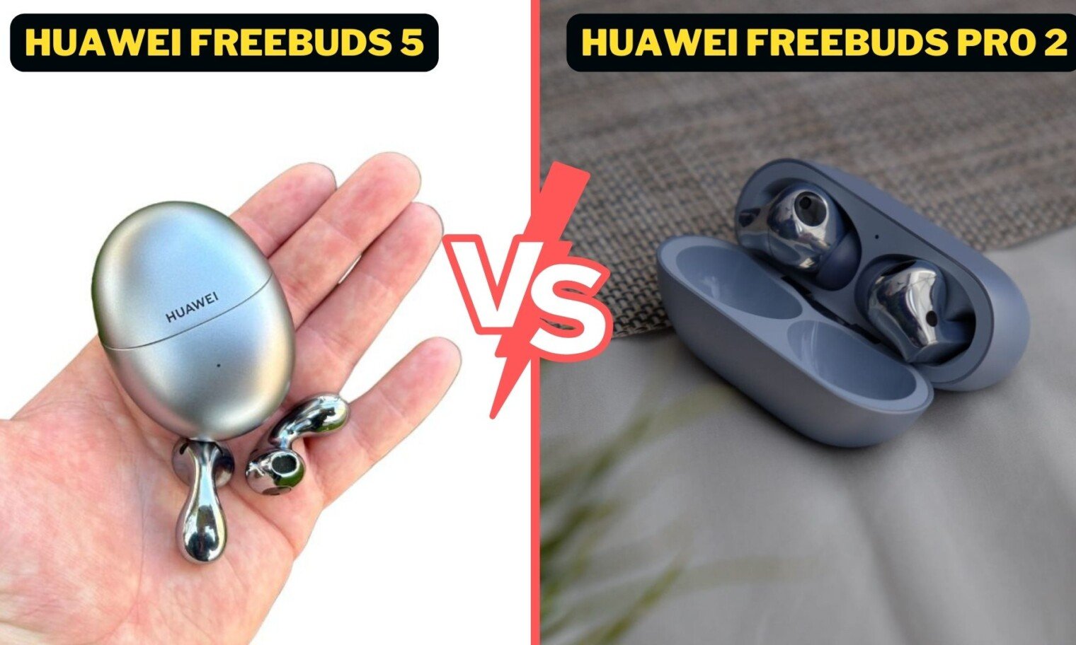 Huawei FreeBuds 5 Vs Huawei FreeBuds Pro 2