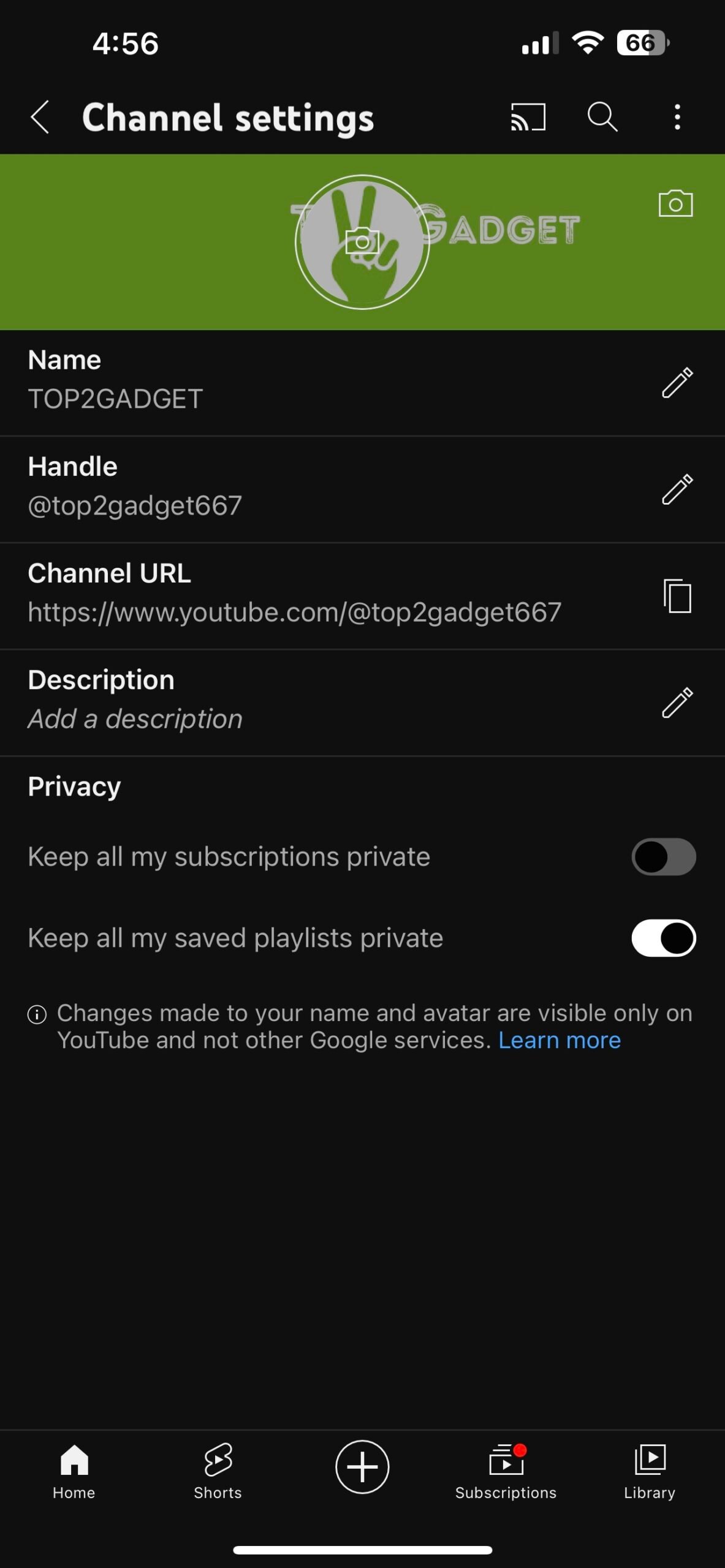 Modify Your Channel Handle scaled